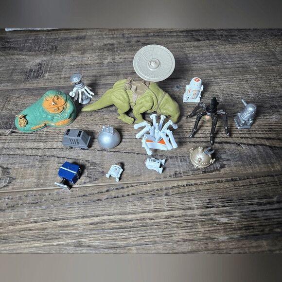 Vintage Star Wars Huge Mini Figure Micro set 55 posable 68 non posable kenner - Picture 2 of 16